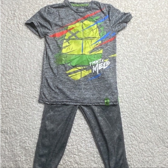 Ninja Turtle Gray Sweats Kids set Nickelodeon Sport teenage Mutant Ninja Turtles - Picture 9 of 10